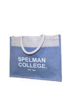 Load image into Gallery viewer, Spelman College Jute Tote Bag