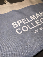 Load image into Gallery viewer, Spelman College Jute Tote Bag