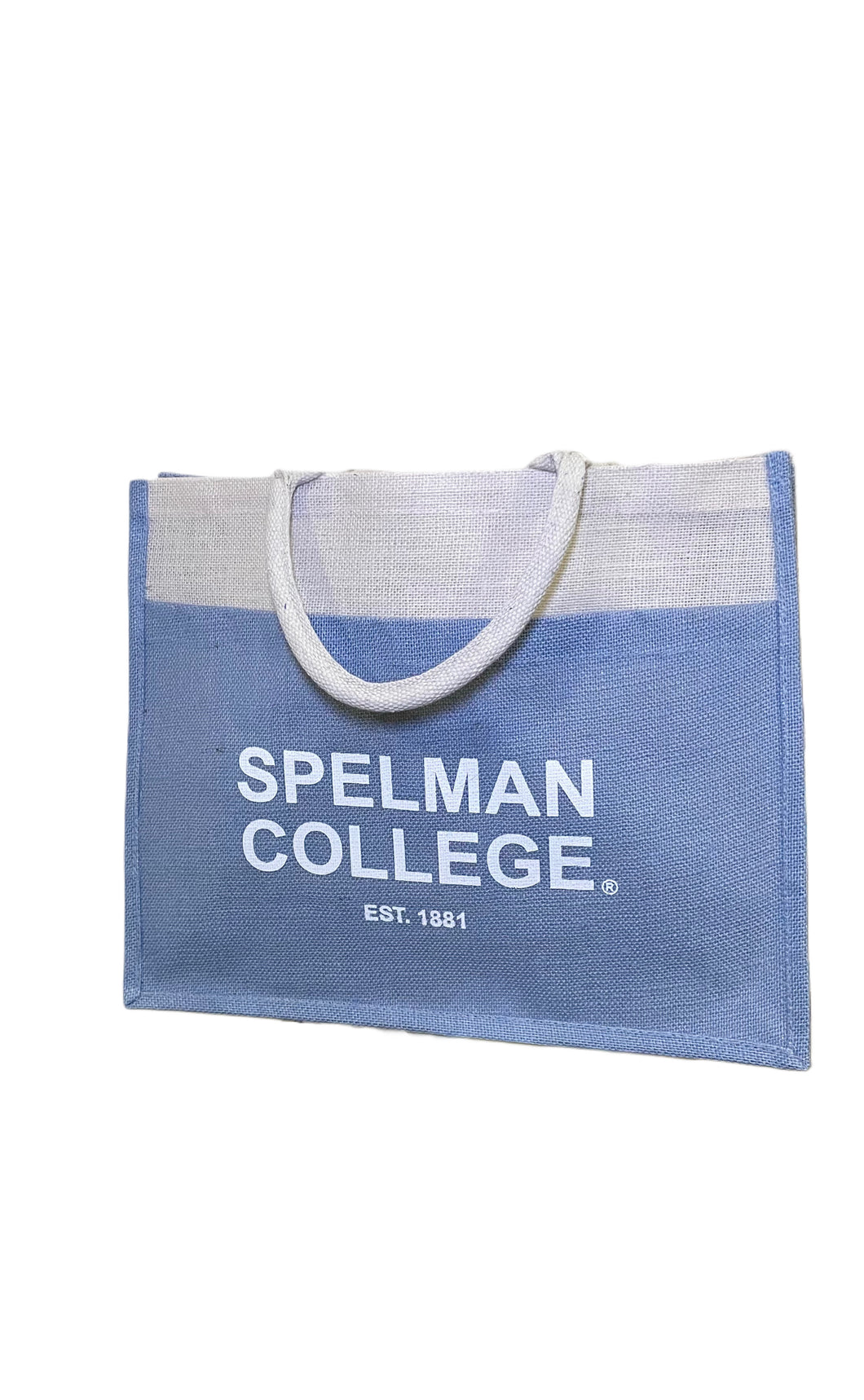 Spelman College Jute Tote Bag