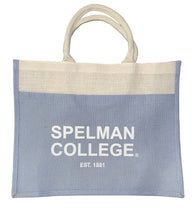 Load image into Gallery viewer, Spelman College Jute Tote Bag
