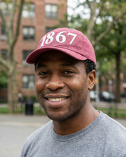 Load image into Gallery viewer, Maroon 1867 Dad Hat
