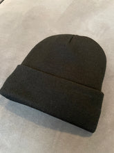 Load image into Gallery viewer, Classic Black Satin Lined Beanie
