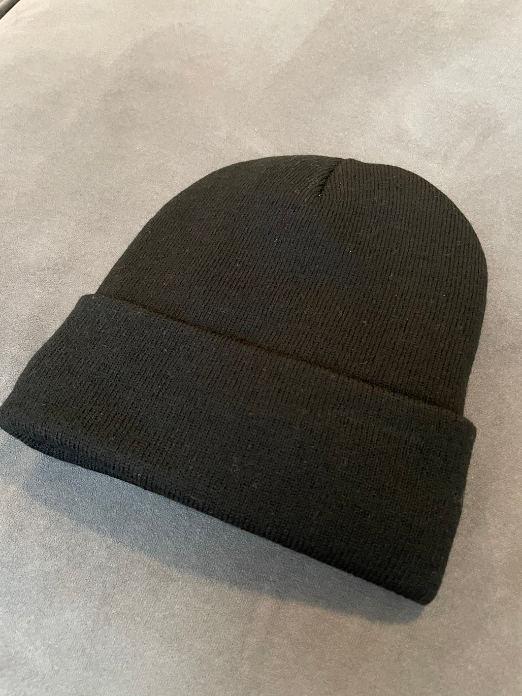 Classic Black Satin Lined Beanie