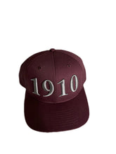 Load image into Gallery viewer, Maroon 1910 Snapback
