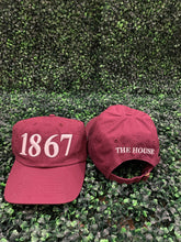 Load image into Gallery viewer, Maroon 1867 Dad Hat
